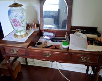 Cherry Vanity Table