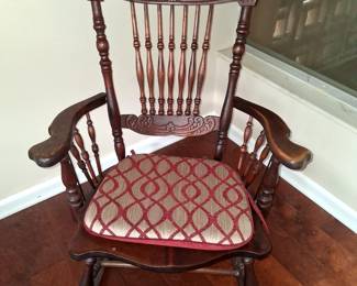 Wood ricking chair
