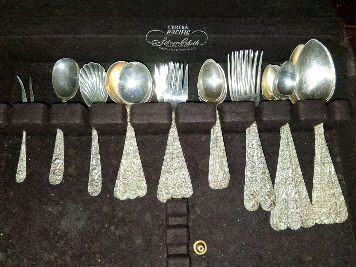 S Kirk and Son, Sterling Repousse Silverware