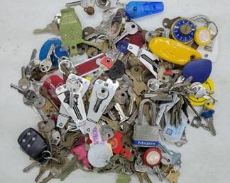 Assorted Keys Hobby/Crafts Project