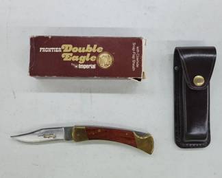 Frontier Double Edge Imperial Knife W/Box