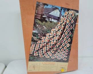 Cartwheel Afghan Crochet Kit 46" x 63"