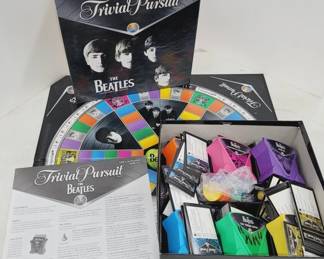 Beatles Trivial Pursuit Collectors Board Game