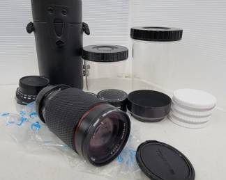 Tokina SD 35-200mm Zoom Camera Lens & More