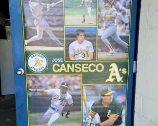 Joes Canseco Monster Size Poster Lot