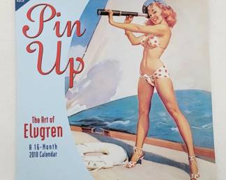 2010 Pin Up Girl Calendar 16 Month