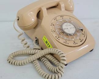 Salmon Bell System Rotary Phone