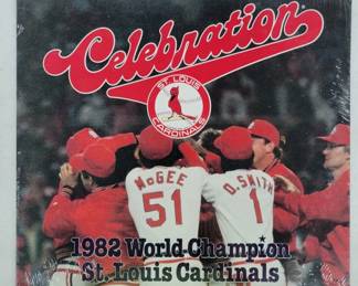 1982 St. Louis Cardinals KMOX Radio Vinyl LP