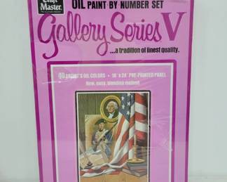 Craft Master Oil Paint By Number Set NIB