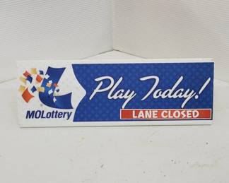 MO Lotto Sign 12" Wide