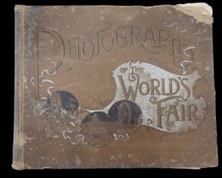1893 Photographs of the Chicago Worlds Fair Book