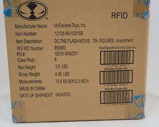 Sealed McFarlane Toys DC Flash Figures Assortment