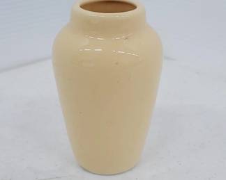 American Girl Doll Yellow Porcelain Vase