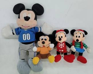 Collectible Walt Disney Mickey Mouse Plush