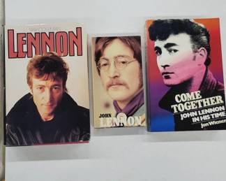 John Lennon Books & VHS Tape