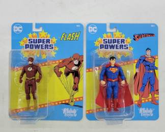 McFarlane Toys Dc Superman & Flash Figures