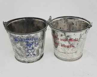 St. Louis Strassenfest Mini Advertising Buckets