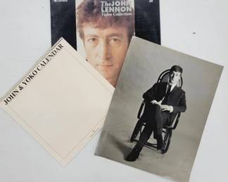 John Lennon Laserdisc, Photo & Calendar