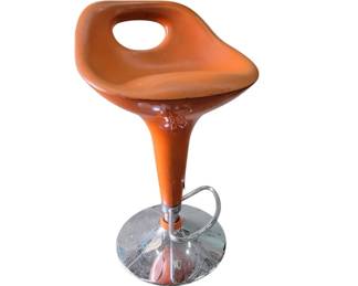 Orange MCM Stool