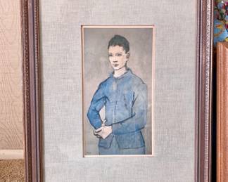 Early Picasso Print