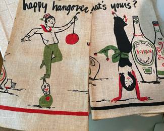 Vintage Bar Towels