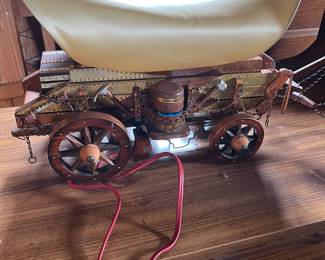 Covered Wagon Lamp