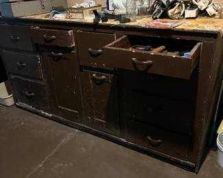 Kitchen Cupboard in basement