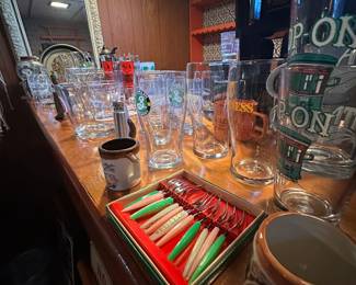 Beautiful vintage barware