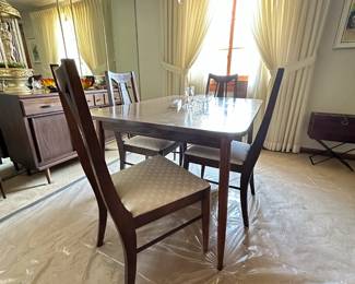 Mid Century dining set in excellent condition.