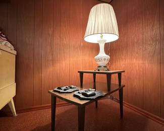 Mid Century end table set