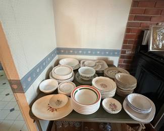 Corelle ware and Pyrex