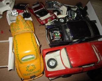 Vintage model cars