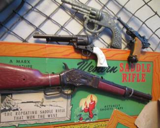 Vintage Marx toy guns