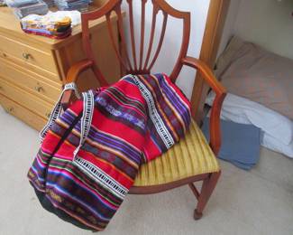 Vintage bag, chair goes with dining table