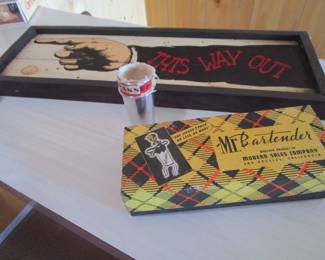 Bar collectibles