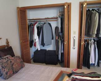 Lots and lots of men's clothing