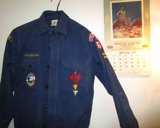 1960 Boy Scouts and 1956 Boy Scout calendar
