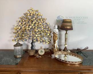 Gold Tone Home Decor