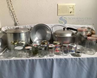Canning Jars with Aluminum Cookware