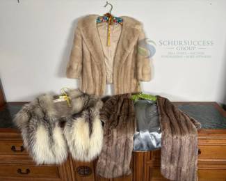 Vintage Fur Coats and Stoles