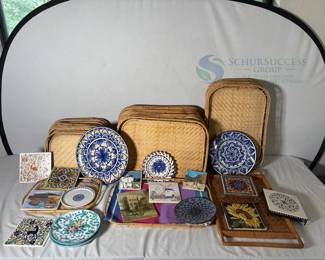 Smaltotechniki Ceramik & Hipercor Decorative Plates and Tiles