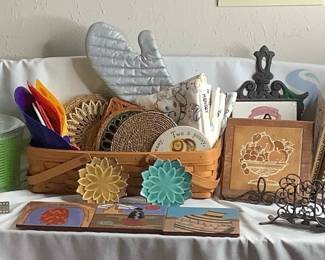 Longaberger Basket, Cookbooks, & More