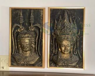 Buddha Bas Relief Sculpture Panels