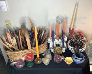 Large Candle Collection