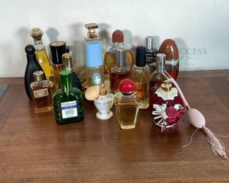 Vintage Perfume and Cologne Collection