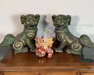 Decorative Foo Dog Statues