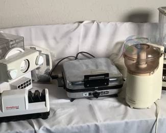 Chef's Choice 100 Electric Knife Sharpener, CTC Pasta Express Maker, Osterizer Blender