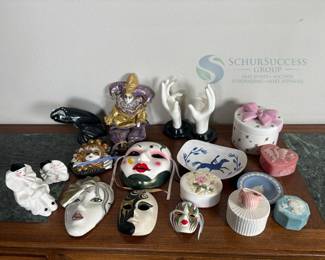 Decorative Masks & Trinket Boxes