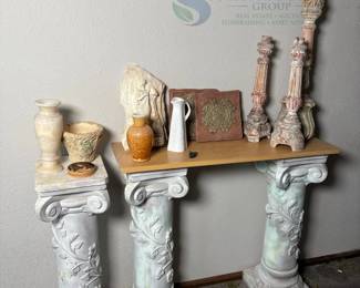 Classical Greek Revival Decorative Columns and More