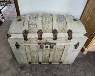 Antique Steamer Trunk